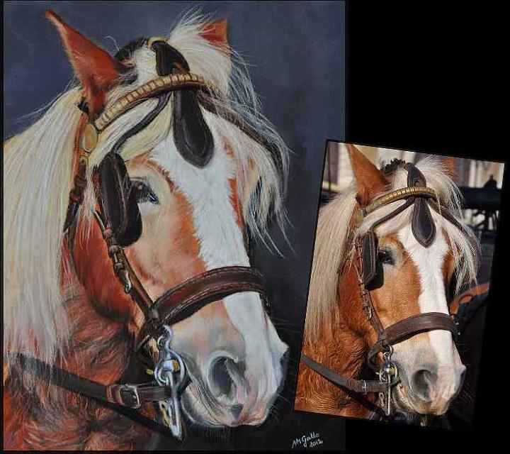 portrait atel1.jpg - Pastel   format /size 30x40